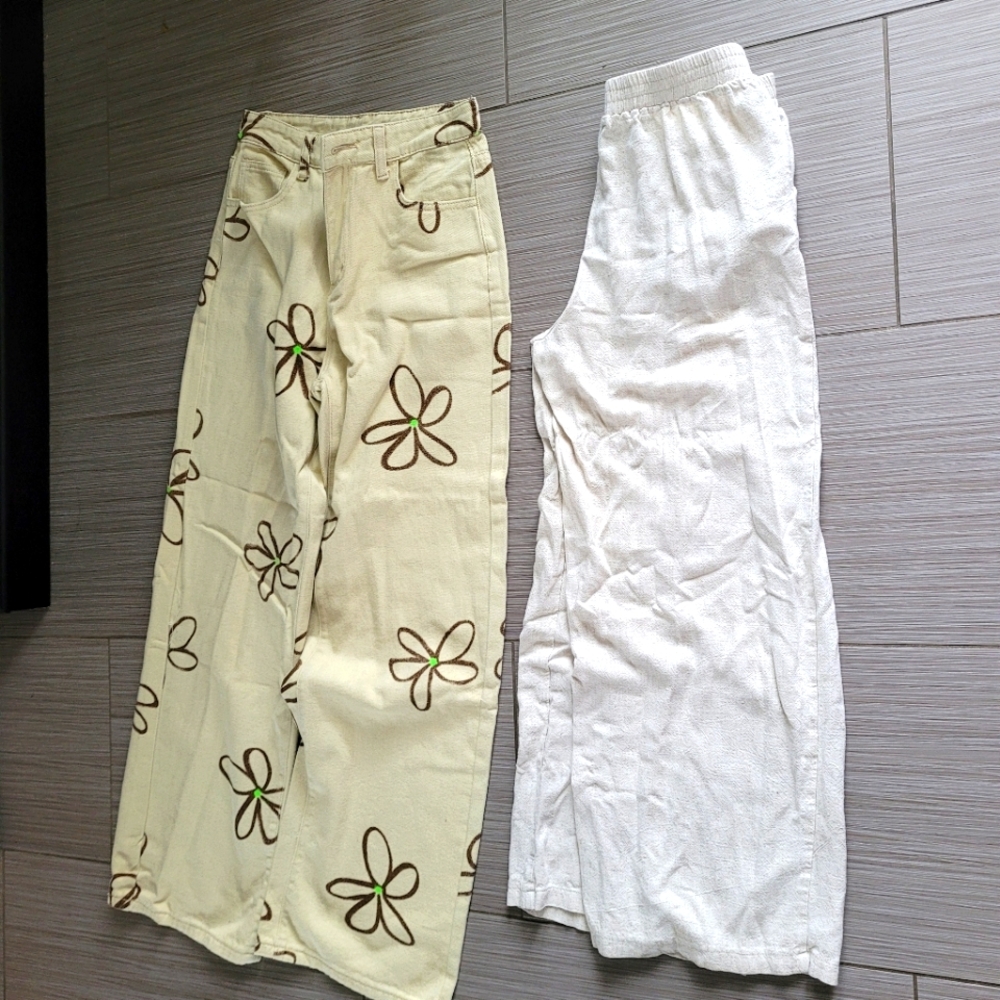 Two women pants